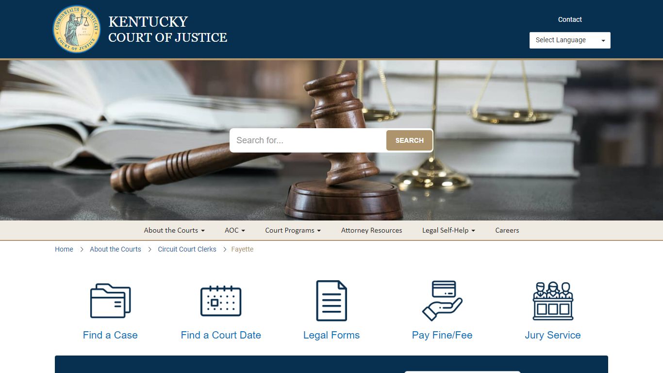 Fayette - Kentucky Court of Justice